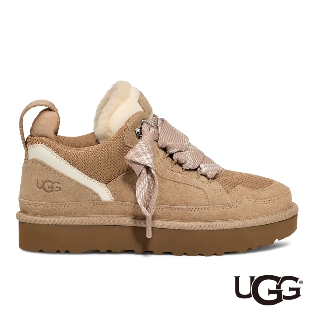 UGG 女鞋/休閒鞋/運動鞋/健走鞋/Lowmel(沙色-UG1144032SAN)