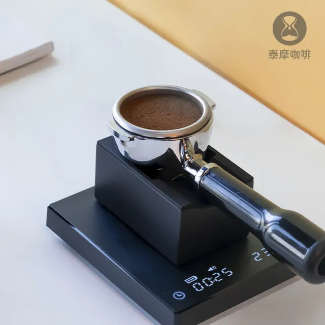 【TIMEMORE 泰摩】黑鏡流速秤 BASIC PRO咖啡電子秤 LED觸控 Type-c充電 黑色(2023全新 流速咖啡秤)