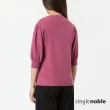 【SingleNoble 獨身貴族】韓系典雅純色五分袖針織上衣(3色)
