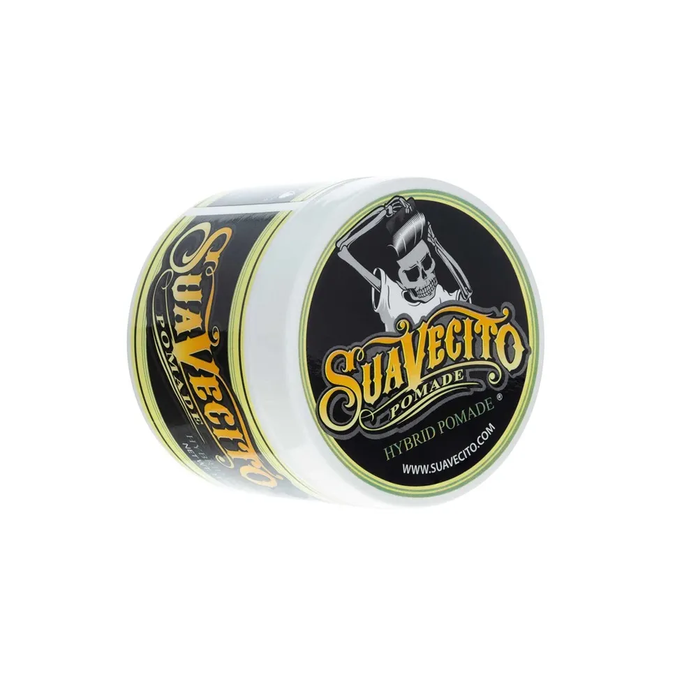 【Suavecito 骷髏頭】Hybrid Pomade油水混合水洗式髮油(4oz/113g)