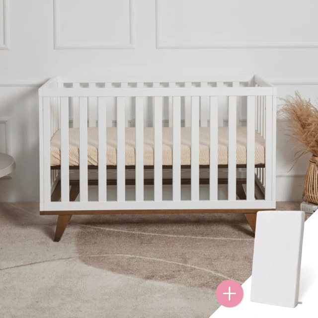 Lebaby 樂寶貝 Denmark丹麥三合一嬰兒床+高密度