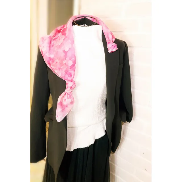 【iTa.a】100%義大利制造80×80雪紡大方巾(時尚.機能.環保-歐洲工藝普及版B10)