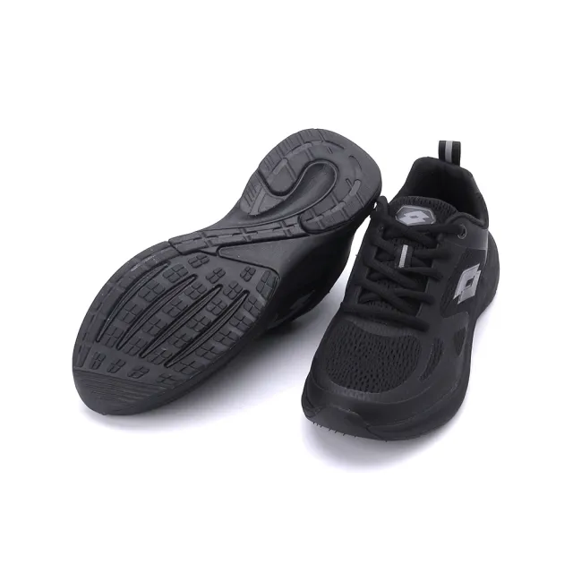 【LOTTO】氫速輕量跑鞋 黑 女鞋 LT5011