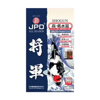 【JPD】日本高級錦鯉飼料-將軍_高低水溫 L 沉下性 5kg