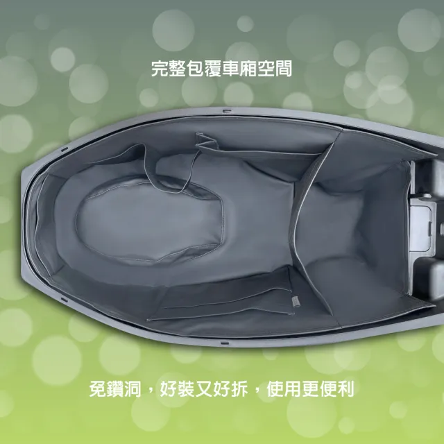 【GOGOBIZ】SYM DUKE 迪爵125 機車置物袋 機車巧格袋 分隔收納(機車收納袋 巧格袋//非火星塞版本)