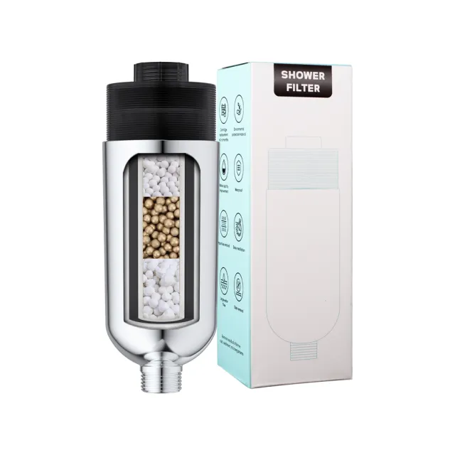 【ELEPRAY】純萃膠囊沐浴過濾器 活性碳淨化加強型(沐浴過濾器 前置過濾器 淋浴過濾器 蓮蓬頭濾水器)