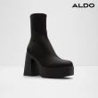 【ALDO】GRANDSTEP-彈力時尚女靴神氣質中筒靴-女靴(黑色)