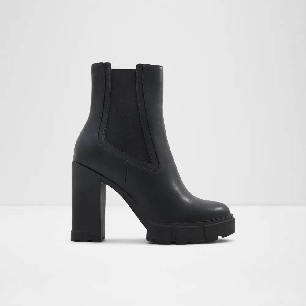 【ALDO】GRIARI-舒適高防水台中筒靴-女靴(黑色)