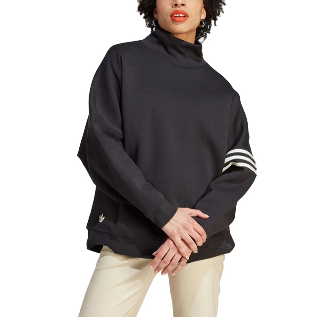 Arnold Palmer 雨傘 女裝-假兩件格紋拼接圓領大