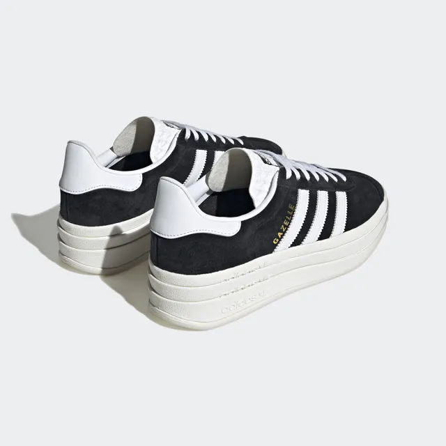 【adidas 愛迪達】GAZELLE BOLD 運動休閒鞋(HQ6912  女 ORIGINALS)