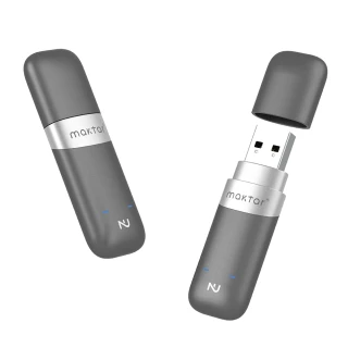 【Maktar】3入組 Nukii新世代智慧型USB NFC 加密隨身碟(256G)