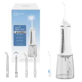 【Kolin 歌林】攜帶型電動沖牙機/洗牙器/沖牙器(JB221+H*4)