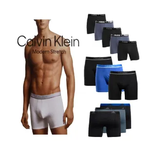 【Calvin Klein 凱文克萊】3件組 男內褲(CK&ADIDAS聯合特賣/CK內褲/愛迪達內褲/彈性內褲/棉內褲/四角褲)