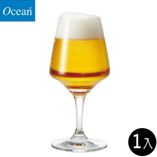 【Ocean】精釀高腳啤酒杯 390ml 1入 CRAFT系列(啤酒杯 玻璃杯 高腳杯)