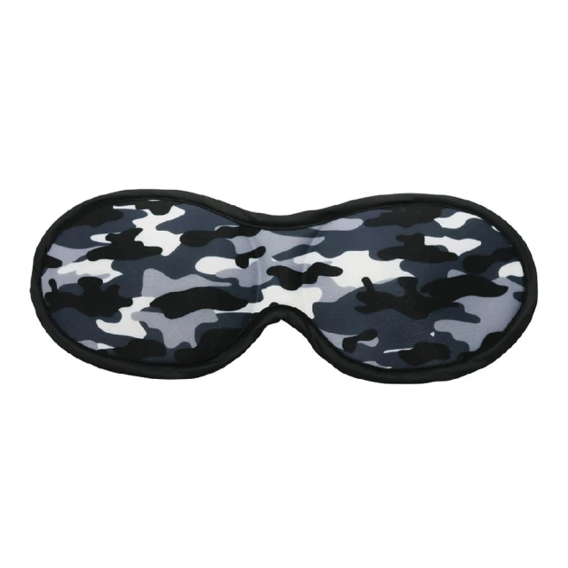 【DQ】3D睡眠眼罩 迷彩黑(睡眠眼罩 遮光眼罩)