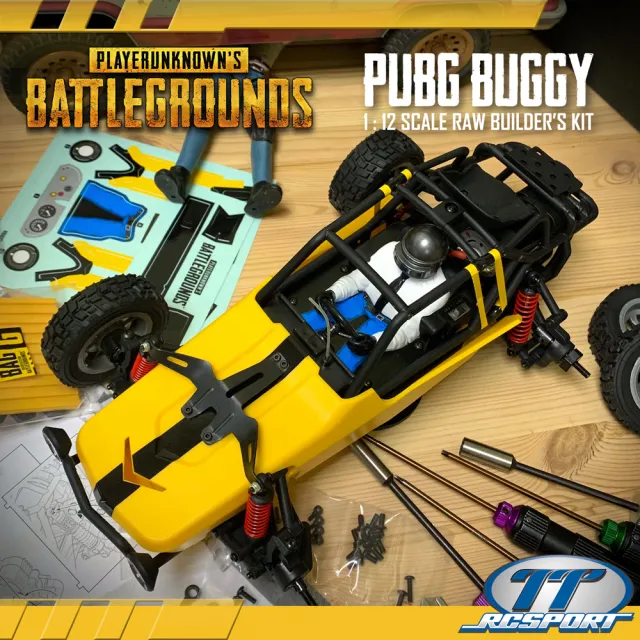 【TTRCSport】PUBG BUGGY 絕地求生 越野車 KIT版(PUBG 遙控車)