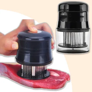 【餐廚用品】不鏽鋼56針專業肉類斷筋器/鬆肉針(省力 斷筋針 嫩肉錘 壓肉器 料理針 嫩肉針 牛排 烤肉必備)