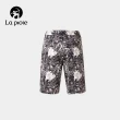 【La proie 萊博瑞】男款印花海灘風短褲(夏季清涼透氣短褲)