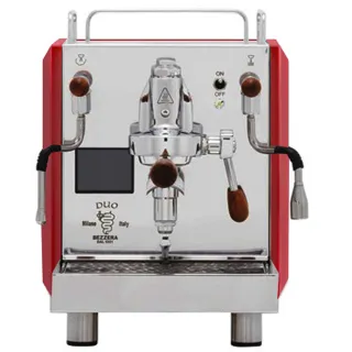 【BEZZERA】貝澤拉R Duo MN 雙鍋半自動咖啡機 - 手控版110V紅色(HG1081RD)