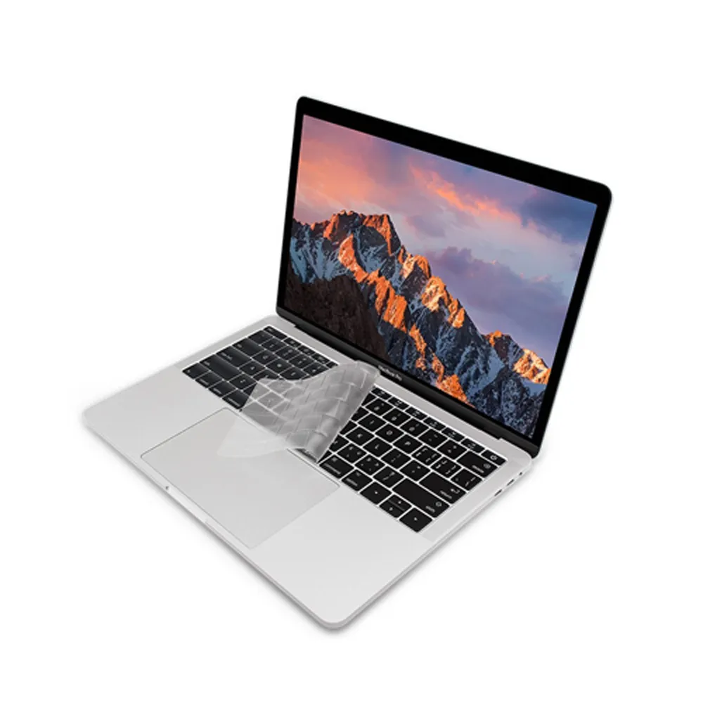 【GCOMM】Apple MacBook Pro 13吋 NO Touch Bar 鍵盤保護膜 A1708(內附GCOMM ScreenCleanPRO抗靜電清潔布)