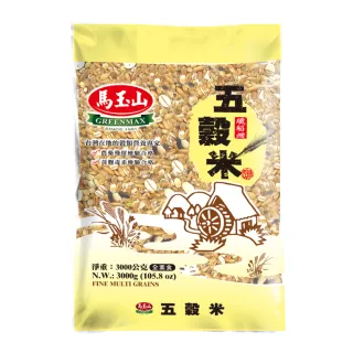 【馬玉山】五穀米(3kg/包)