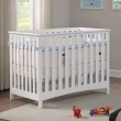 【Lebaby樂寶貝】LBB-02三合一嬰兒床＋可水洗床墊＋寢具組+保潔床包(超值組合 成長床 嬰兒床)