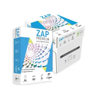 【ZAP】PREMIUM 多功能影印紙70G A4 5包/箱(PaperOne 同紙廠生產製造)