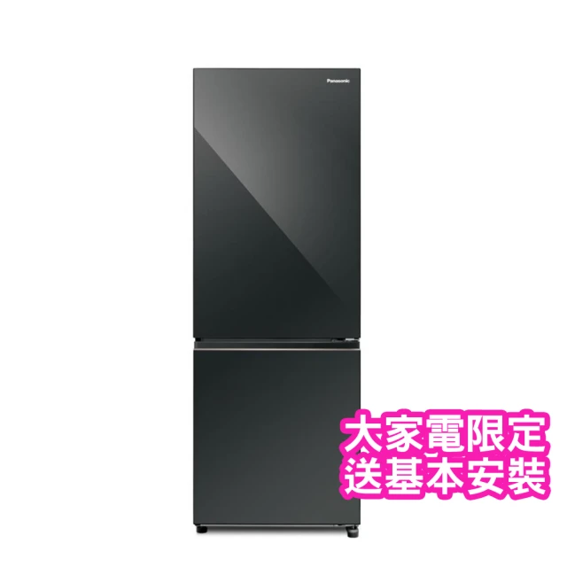 【Panasonic 國際牌】能源效率一級325公升玻璃鏡面雙門電冰箱(NR-B331VG-X1)