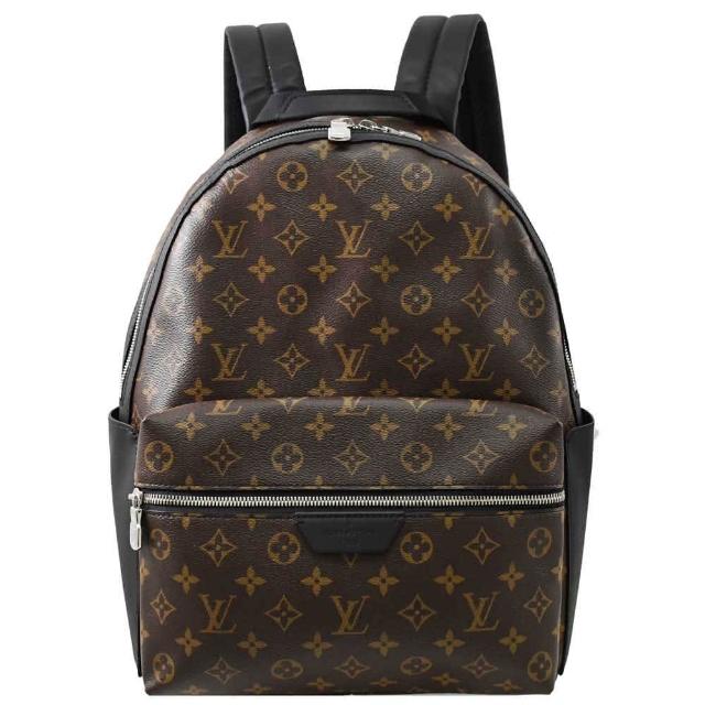 【Louis Vuitton 路易威登】LV M46684 Discovery PM 經典花紋大容量三口袋旅用包商務包後背包(現貨)