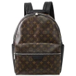 【Louis Vuitton 路易威登】LV M46684 Discovery PM 經典花紋大容量三口袋旅用包商務包後背包(現貨)