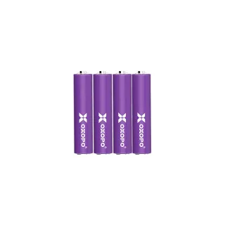 【OXOPO】XN系列 高容量 鎳氫充電電池(4號4入)