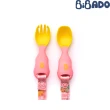【英國BiBADO】嬰幼兒叉匙組 可固定於圍兜上(多款可選/學習餐具/兒童餐具/叉子/湯匙)