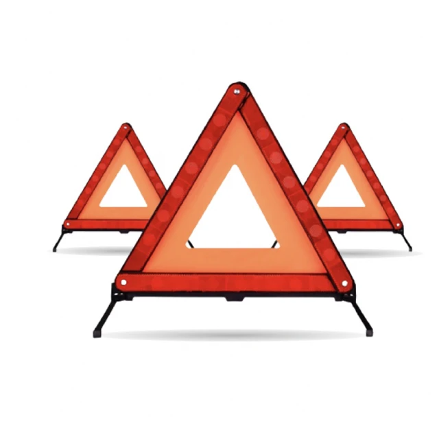 KT BIKER 三角警示燈-小號(太陽能 車用 故障警示燈