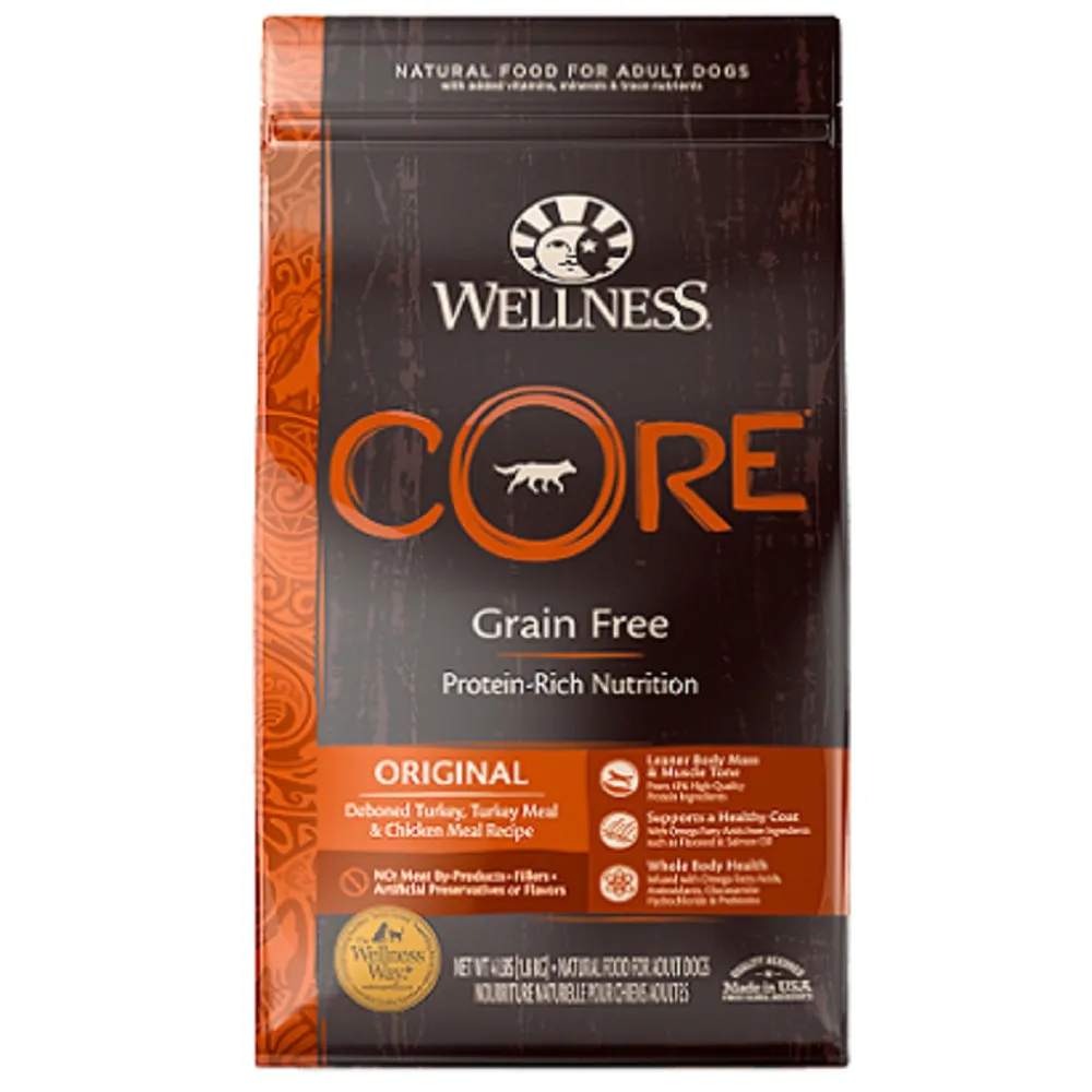 【WELLNESS 寵物健康】無穀新鮮火雞肉4LB(狗飼料)