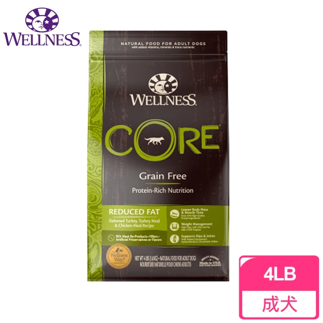 【WELLNESS 寵物健康】低卡無穀新鮮火雞肉4LB(狗飼料)