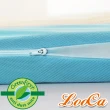 【LooCa】法國防蹣防蚊透氣3-6cm床墊布套(雙人5尺)