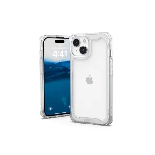 【UAG】iPhone 15 耐衝擊保護殼-極透明(吊繩殼 有效抵擋UV紫外線 支援無線充電)