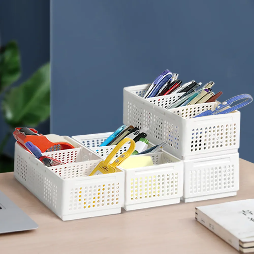 【ONE HOUSE】森田折疊式分隔收納盒-2L-小款(8入)