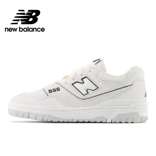 【NEW BALANCE】NB 運動鞋/復古鞋_男鞋/女鞋_灰白色_BB550PRB-D