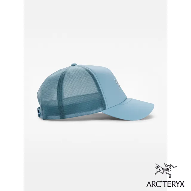 【Arcteryx 始祖鳥】LOGO 棒球網帽(快樂藍)