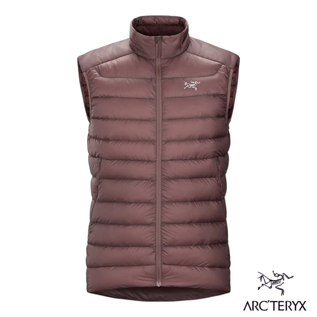 Arcteryx 始祖鳥 男 Cerium 羽絨背心(柔紫)