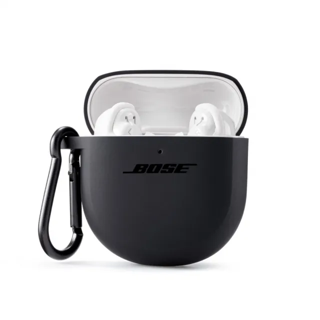 BOSE】QuietComfort 消噪耳塞矽膠充電盒保護套黑色(通用II / Ultra