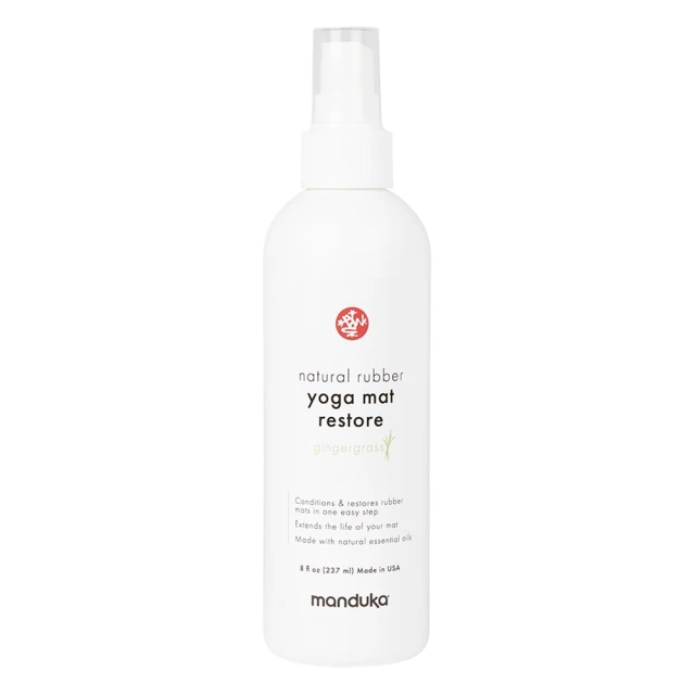 Manduka NR Mat Restore 天然橡膠瑜珈墊活化噴劑 8oz - Gingergrass 薑草(天然橡膠瑜珈墊專用)