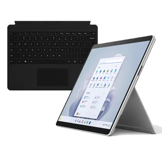 【Microsoft 微軟】黑鍵組★13吋i7輕薄觸控筆電(Surface Pro9/i7-1255U/16G/512G/W11)