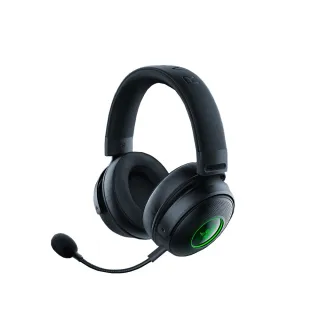 【Razer 雷蛇】Kraken V3 Pro HyperSense 北海巨妖黑 無線電競耳機麥克風(RZ04-03460100-R3M1)