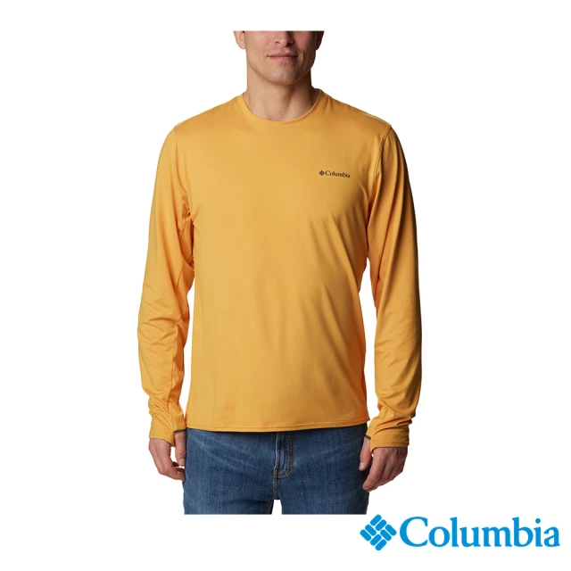 Columbia 哥倫比亞 男款-Omni-Wick快排防曬50上衣-黃色(UAE07730YL/HF)