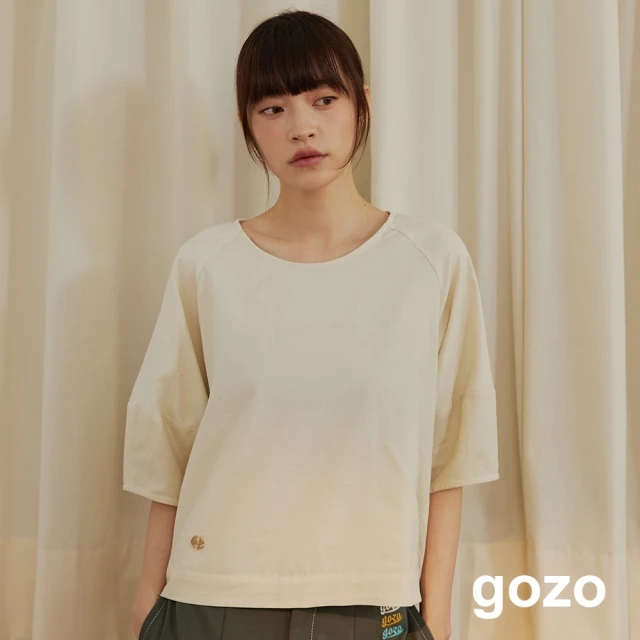gozo 環保紗兩件式針織毛衣套裝(兩色)折扣推薦