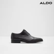 【ALDO】SIMMONS-經典綁帶真皮紳士鞋-男鞋(黑色)