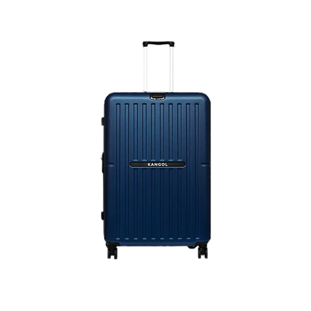 【KANGOL】英國袋鼠文青風防爆拉鏈28吋行李箱 - 共3色