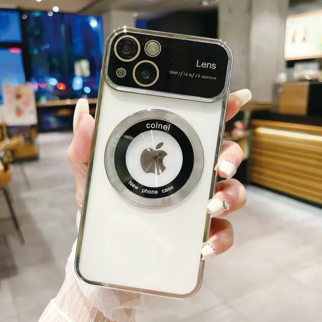 【HongXin】iPhone 15 6.1吋 一體鏡頭大視窗磁吸手機保護殼